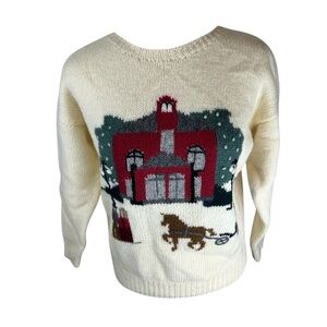 Dean’s of Scotland Wool Christmas Sweater Trimingham’s Bermuda - Medium